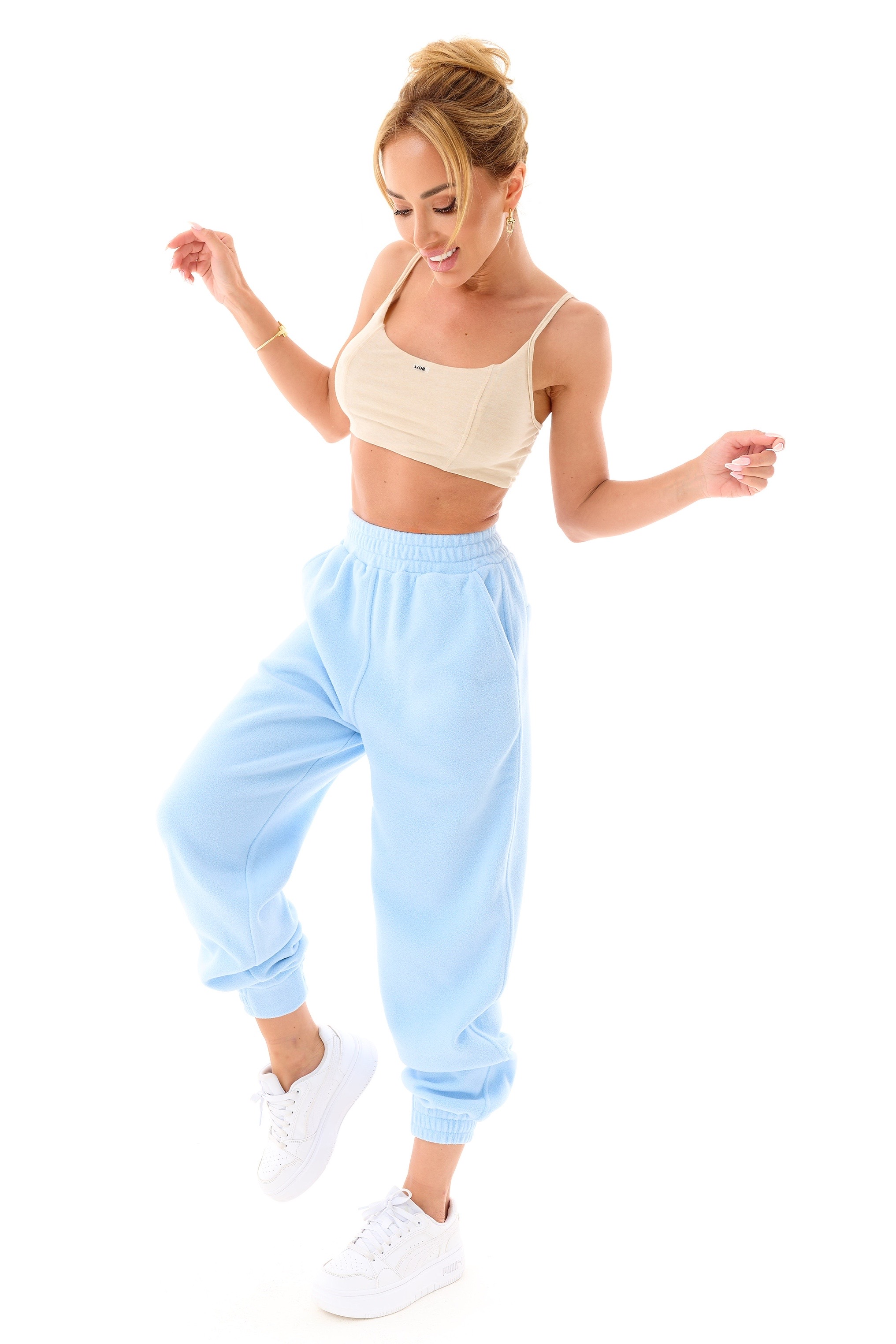 Fleece pants BAZA  blue SAMPLE SALE
